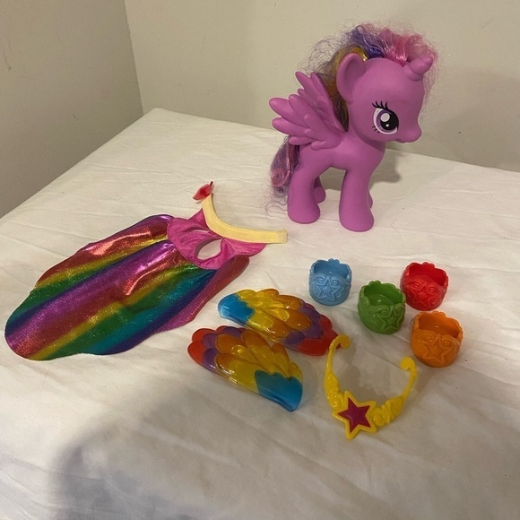 Kit De Fête My Little Pony : Assiettes, Nappe, Ballons, Jeux, Bannière